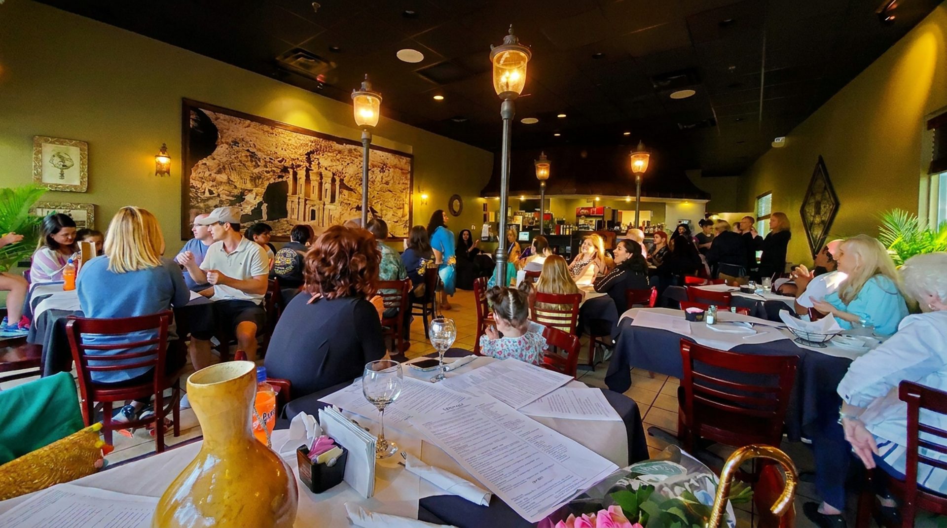 The dining room on Kirby Parkway