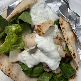 Greek Chicken Pita