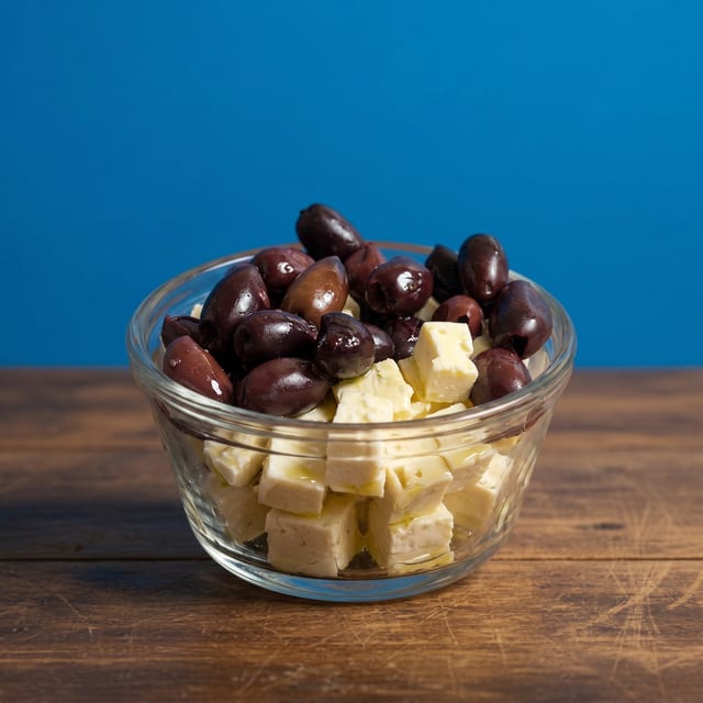 Feta and Olives.